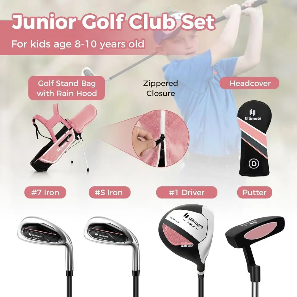 Youth Golf Club Set with Stand - огляд і ціна Golf Equipment Kids