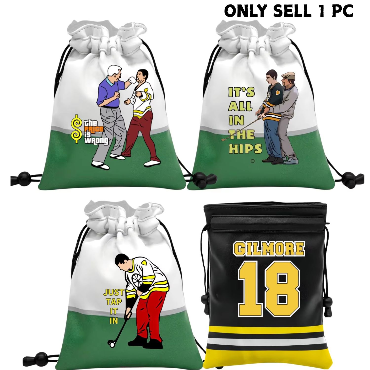 Happy Gilmore 18 Durable Golf  - огляд і ціна Golf Ball Premium
