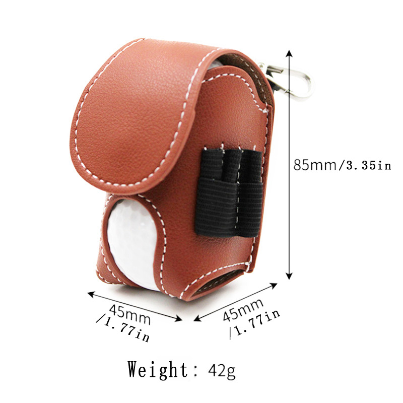 Golf PU Ball Bag Two-Piece Set - огляд і ціна Golf Ball Premium