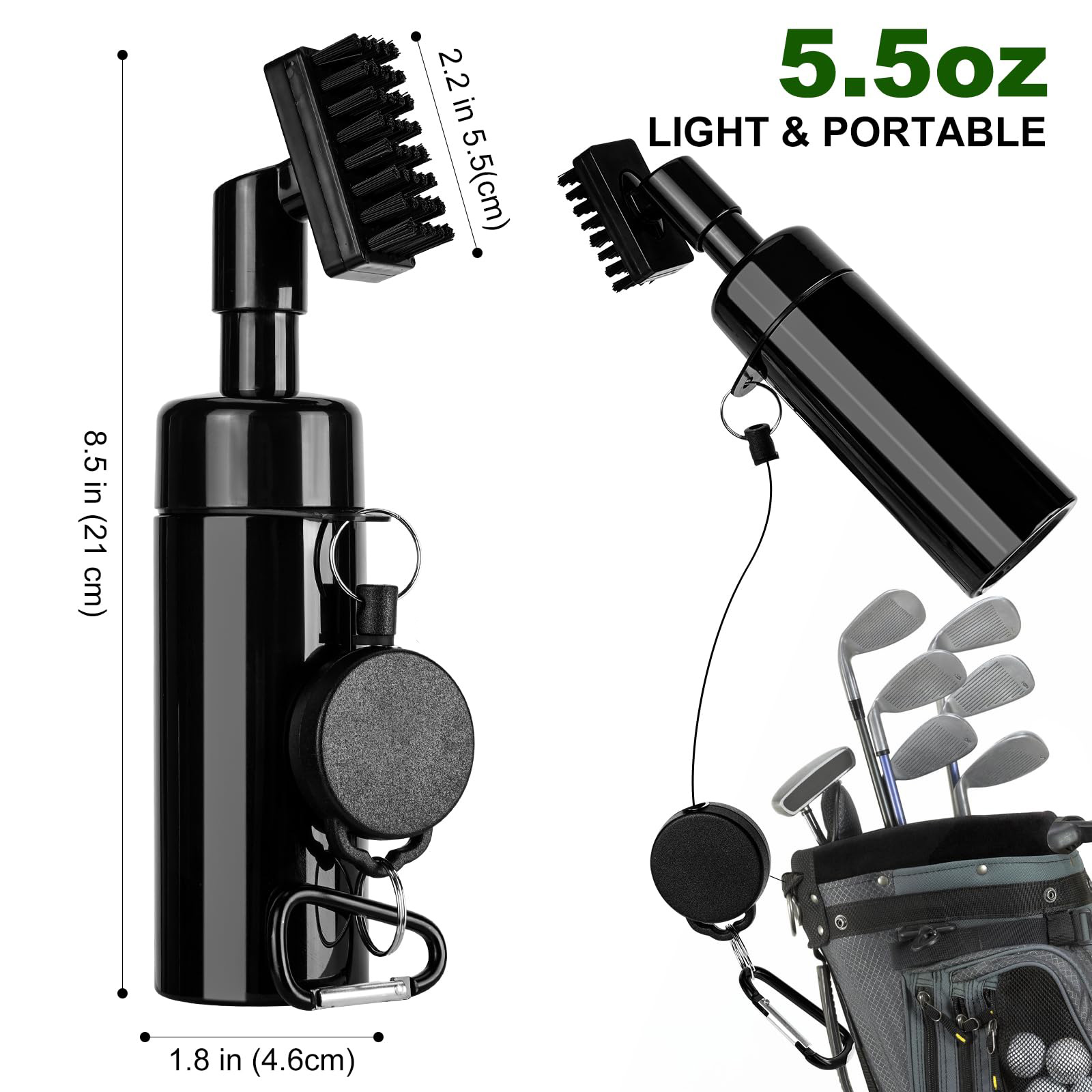 Golf Club Head Cleaning Brush, - огляд і ціна Golf Equipment Sales